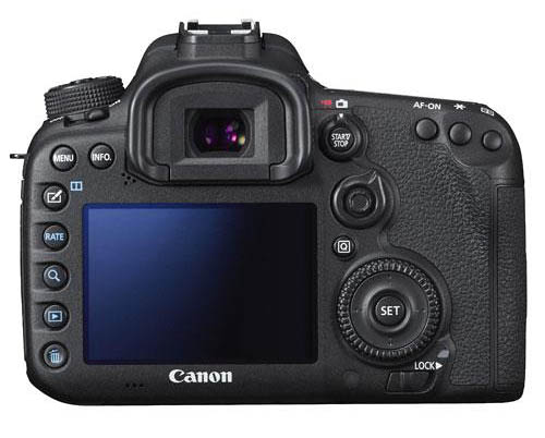 Canon 7D Mark 2 body back