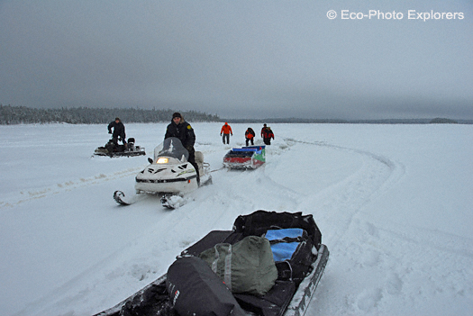 on the way to dive site
