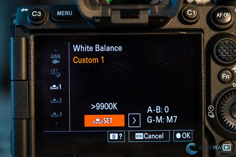 A7R V Custom White Balance A7R V Custom White Balance