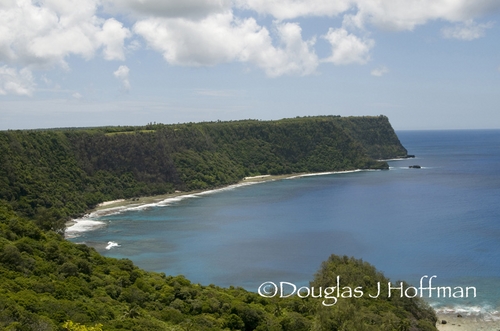 flying into vavau, tonga for underwater photography